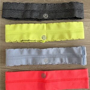 Lululemon Headbands Set of 4